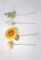 Diese Blumen sind im Golden Sun Strauß enthalten